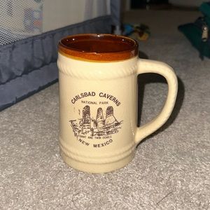 RARE Vintage Carlsbad Caverns National Park Mug
